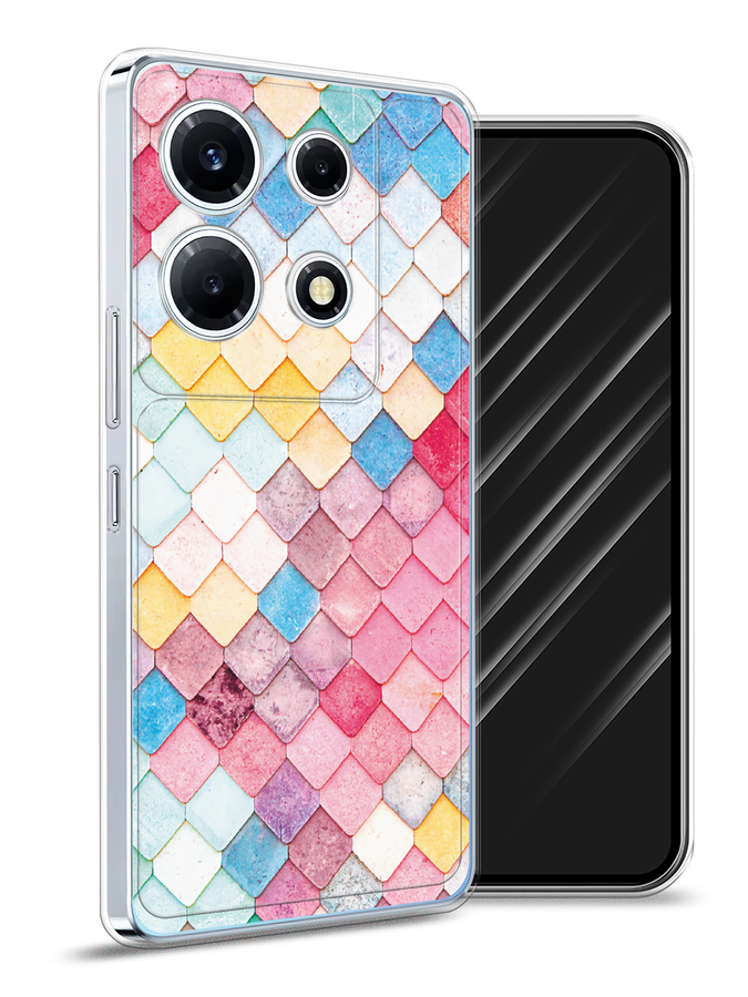 

Чехол Awog на Infinix Note 30 VIP "Нежные ромбики", Красный, 3104750-4