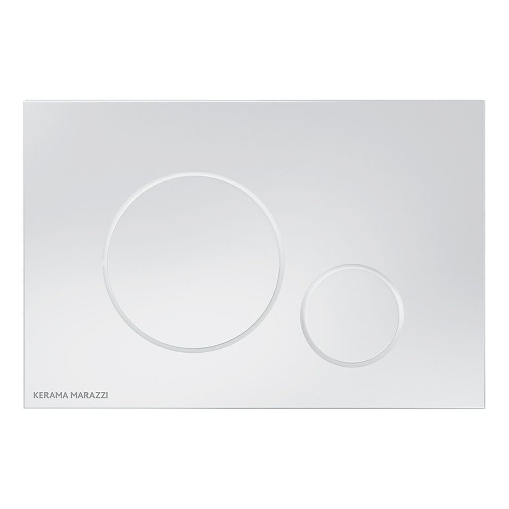 Кнопка управления для скрытых систем инсталляции Kerama Marazzi 24,7 x 16,5 см белый