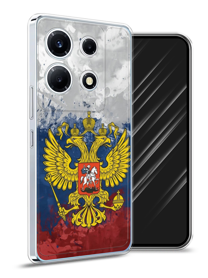 

Чехол Awog на Infinix Note 30 VIP "РФ", Белый;синий;красный, 3104750-5