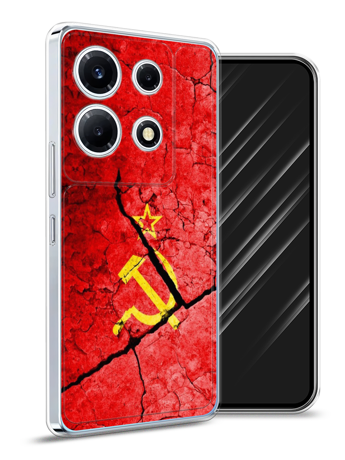 

Чехол Awog на Infinix Note 30 VIP "СССР", Красный;черный;желтый, 3104750-5