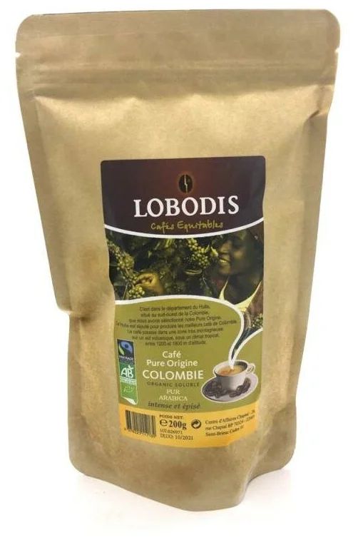 

Кофе растворимый Lobodis Colombia, 200 г, LOBODIS