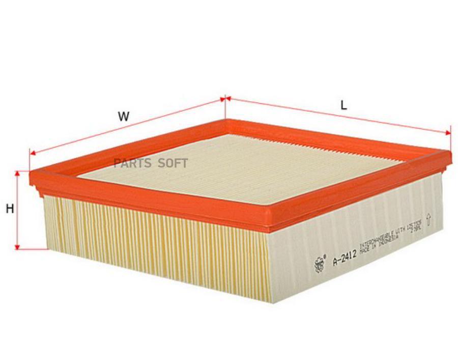 

Воздушный фильтр SAKURA A2412