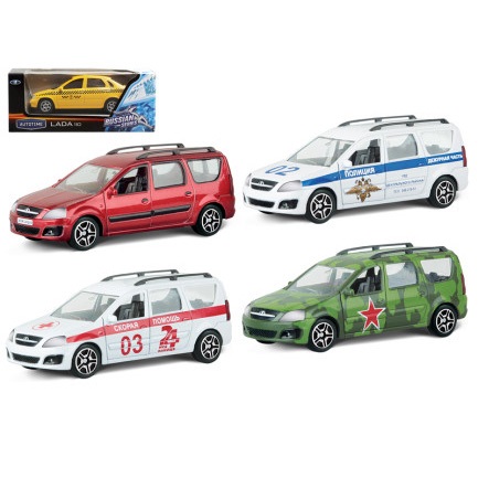 

Машинка Lada Largus'', 1:60