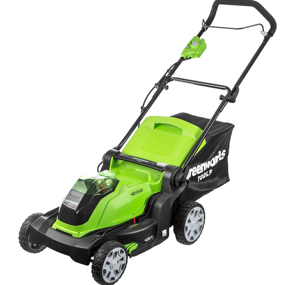 

Газонокосилка аккумуляторная GreenWorks G40LM41K4 c 1хАКБ 4 А.ч и ЗУ