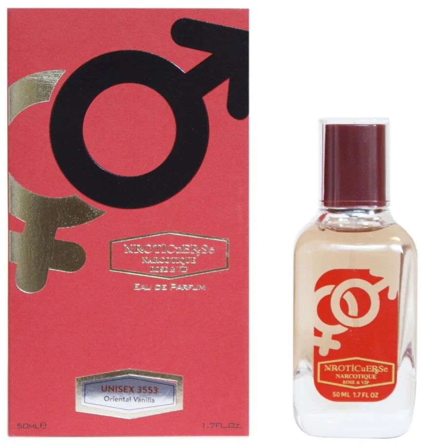 

Парфюмерная вода NARCOTIQUE ROSE №3553 (Princess) 50 ml., №3553 Princess Unisex 50 мл