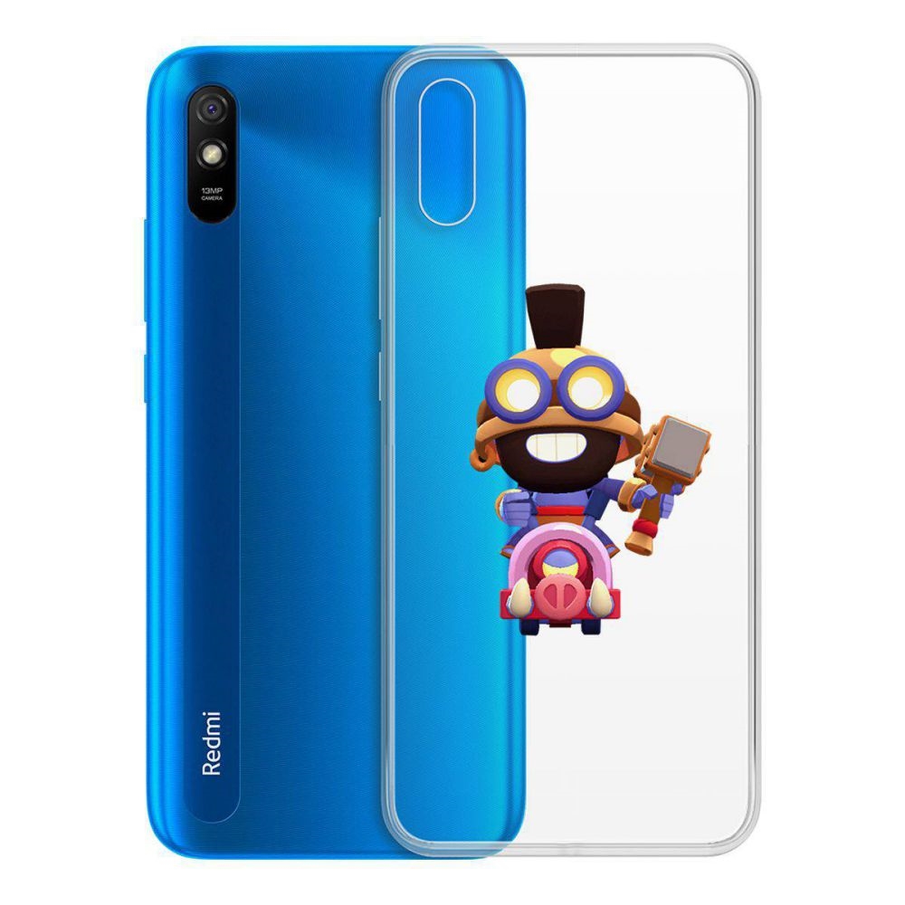 

Чехол-накладка Brawl Stars-Карл Всадник на кабане для Xiaomi Redmi 9A