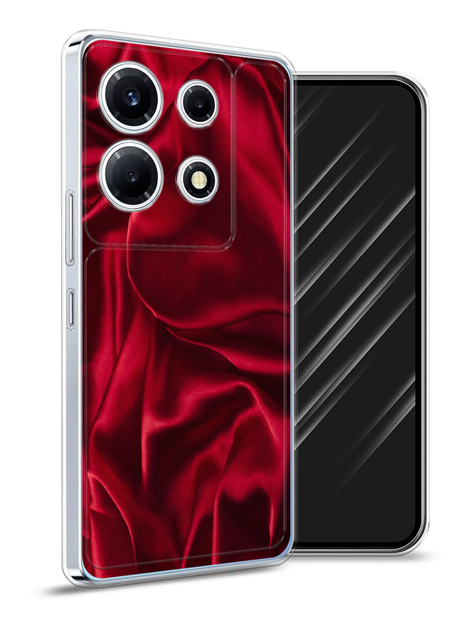 

Чехол Awog на Infinix Note 30 VIP "Текстура красный шелк", 3104750-3