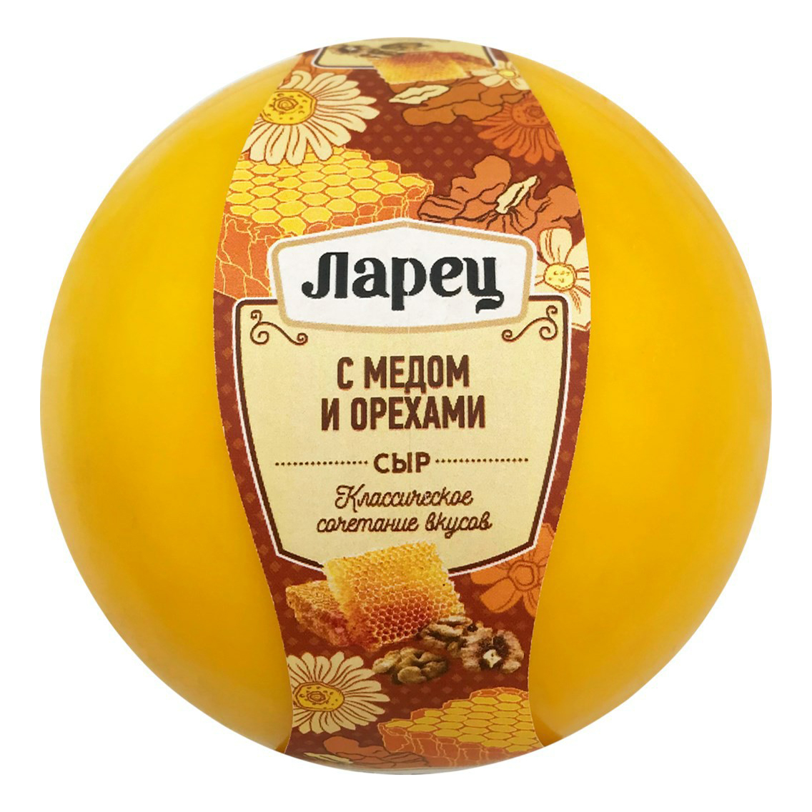 

Сыр полутвердый Ларец с медом и орехами 50%