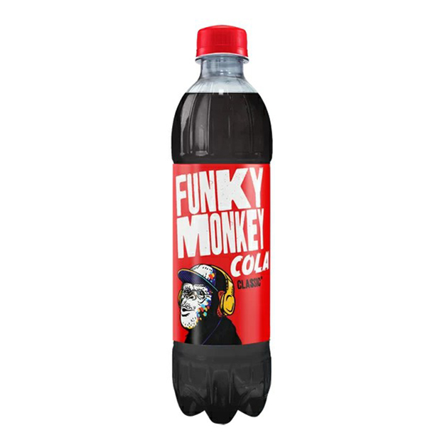 

Газированный напиток Funky Monkey Кола сильногазированный 0,5 л