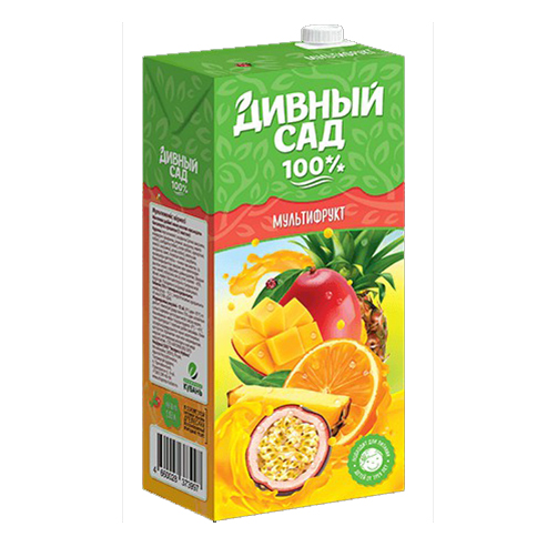 Нектар Дивный сад мультифрукт с крышкой 0,95 л