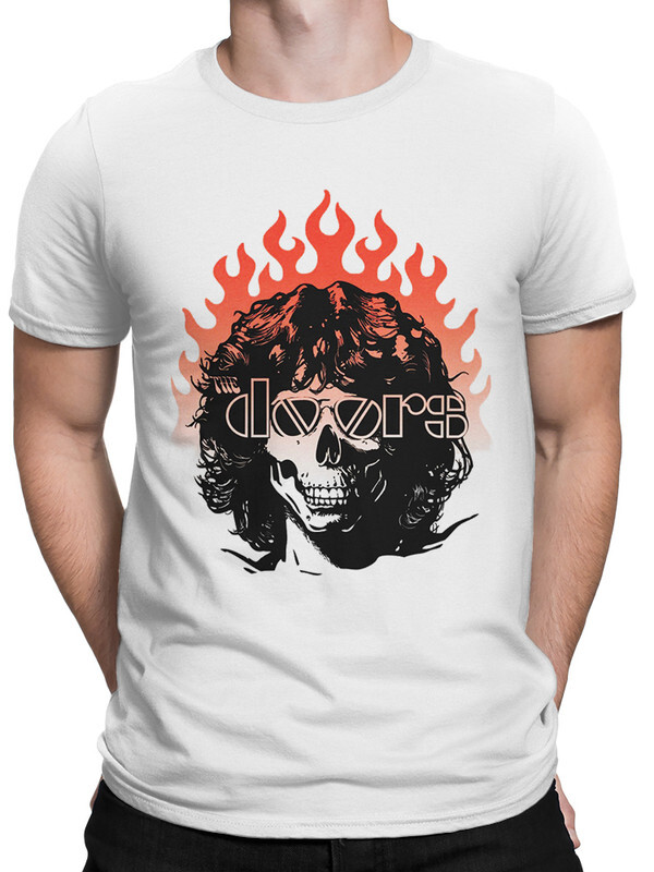 фото Футболка мужская dream shirts футболка dream shirts джим моррисон - the doors белая l