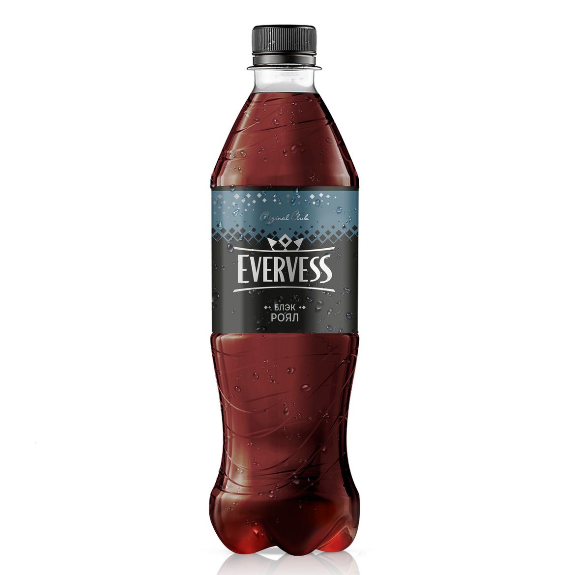 Газированный напиток Evervess Black Royal Кола сильногазированный 1,5 л