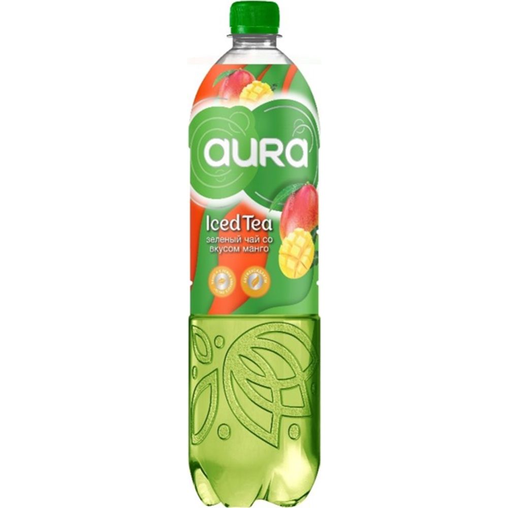

Холодный чай зеленый Aura Iced Tea со вкусом манго 1 л
