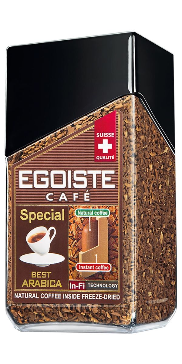 

Кофе Egoiste Special молотый в растворимом 100 г