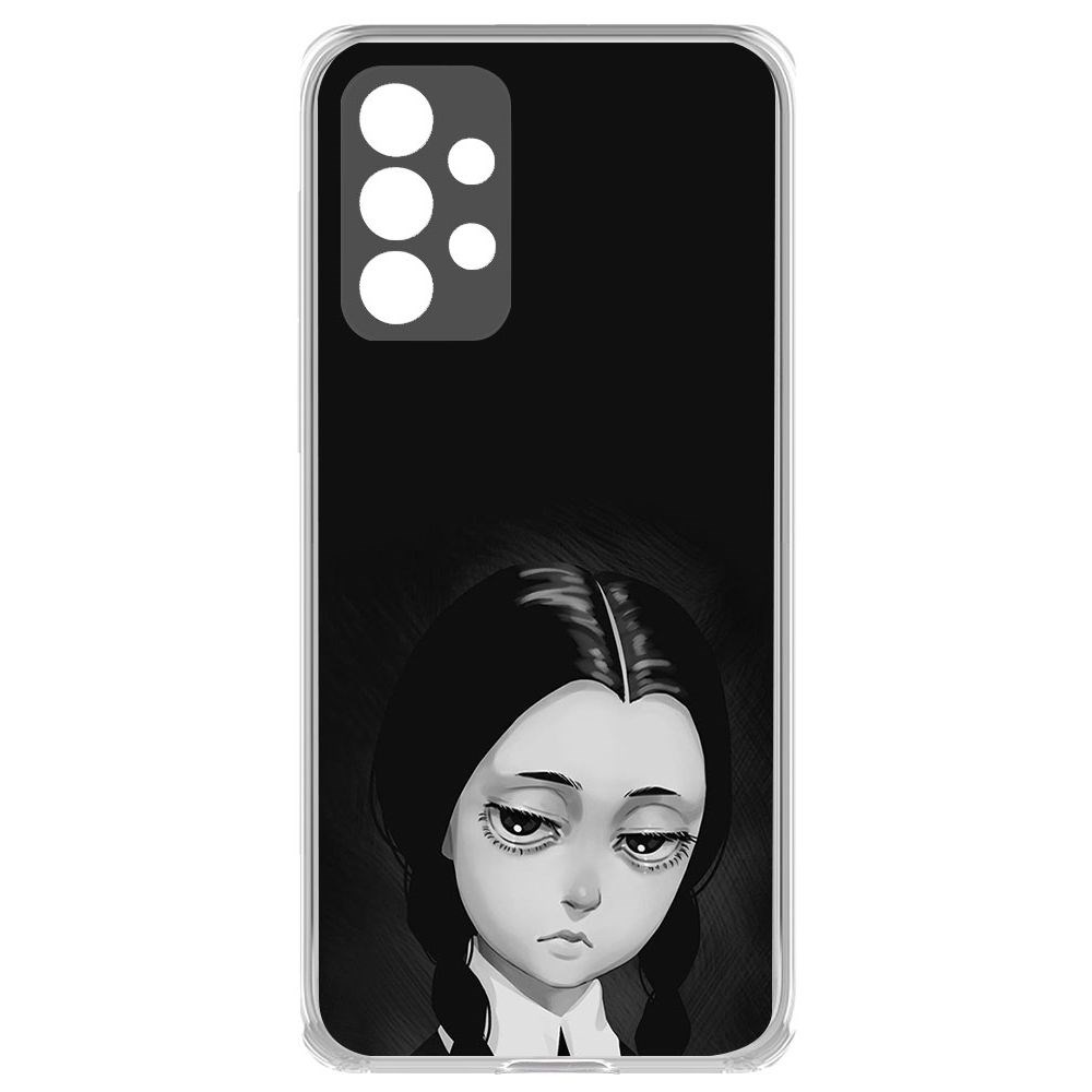 

Чехол-накладка Уэнсдей Аддамс - Рисованная Уэнсдей для Samsung Galaxy A73 5G (A736)