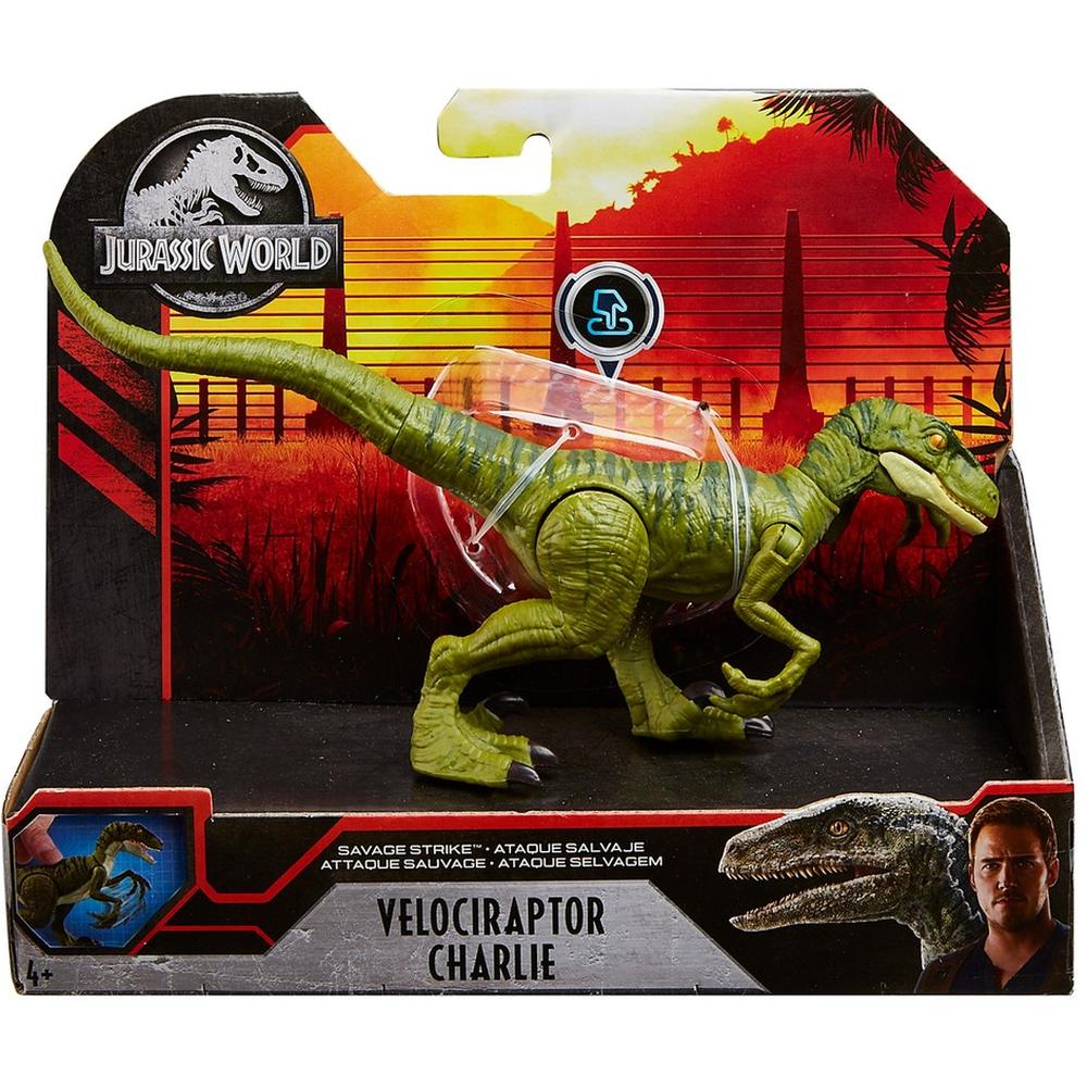 фото Фигурка mattel jurassic world® базовая фигрука динозавра gcr54/gjn92 velociraptor charlie