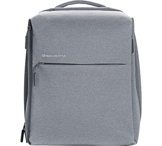 

Рюкзак унисекс Xiaomi Mi City Backpack light grey, 39х30х14 см, Серый, Mi City Backpack