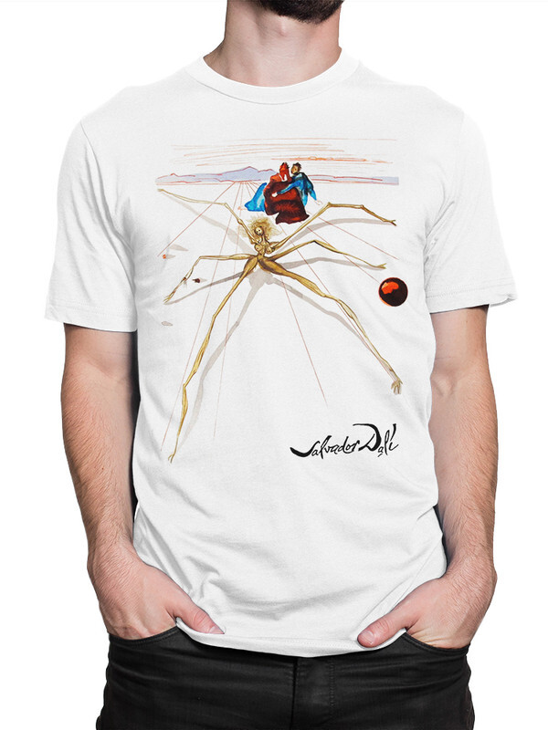 

Футболка мужская Dream Shirts Сальвадор Дали - Искусство белая XL, Сальвадор Дали - Искусство