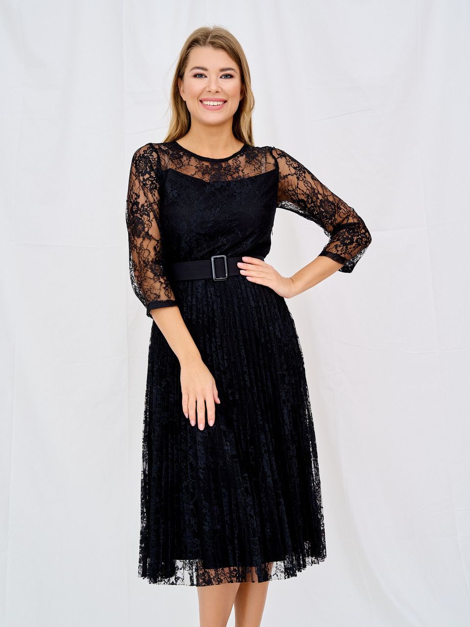 Платье женское BrandStoff BSKRPRYAG черное 46 RU