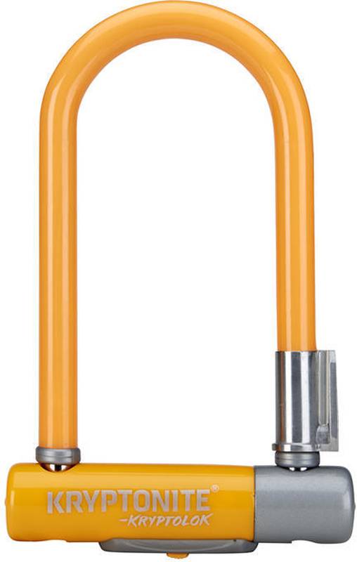 Велозамок Kryptonite U-locks KryptoLok Mini-7 FlexFrame-U bracket (COLOR-LT.ORANGE)