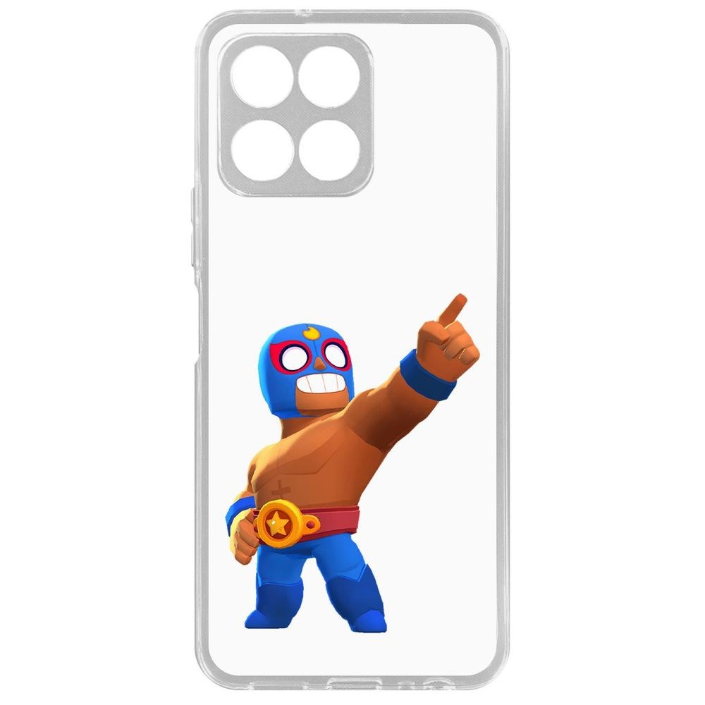

Чехол Brawl Stars-Эль Примо для Honor X6, Прозрачный