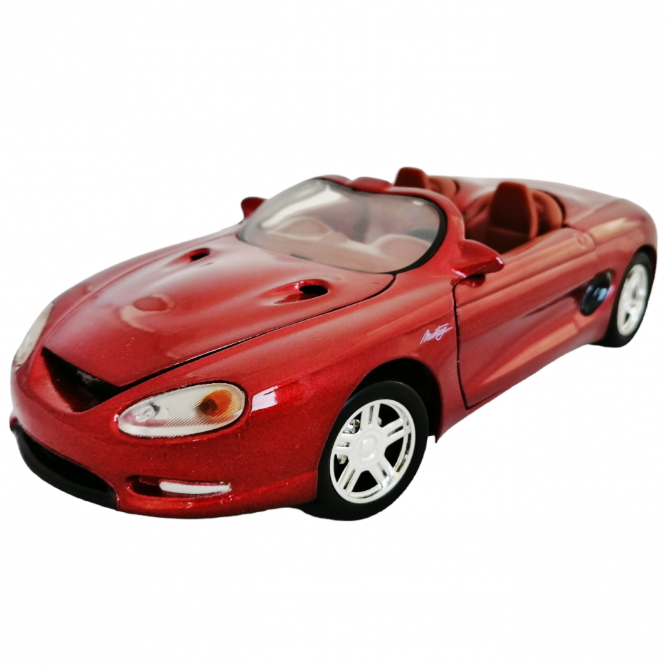 

Коллекционная модель автомобиля MOTORMAX Mustang Mach III, масштаб 1:24 73230, Бордовый;оранжевый