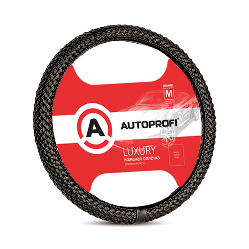 

Оплетка Руля M Autoprofi Luxury Кожа Плетеные Вставки Черная AUTOPROFI арт. AP-800 BK (M), Черный