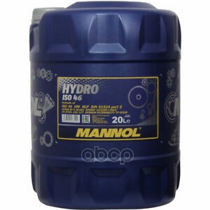 Гидравлическое Масло Mannol Hydro Iso 46 Hlp  20л  Арт.Mn2102-20 Шт MANNOL арт. MN2102-20