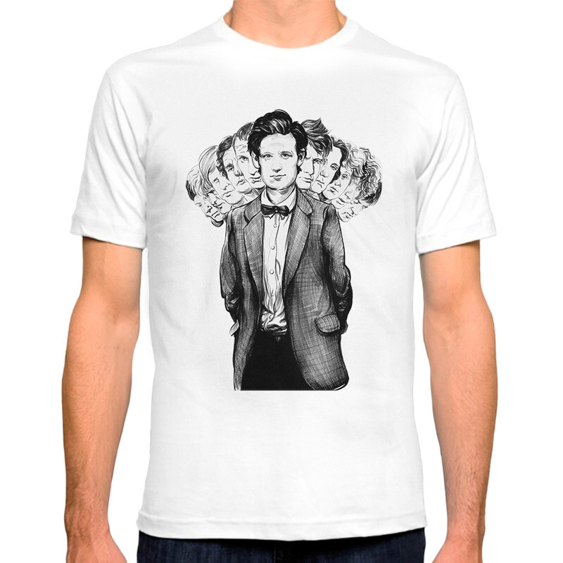 

Футболка мужская Dream Shirts Доктор Кто 999556222 белая 3XL, Доктор Кто 999556222