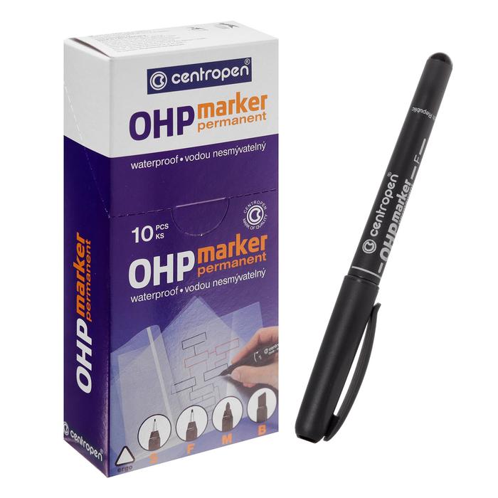 

Маркер 2636 для OHP, перманентный, 0.6 мм, черный (10 шт)