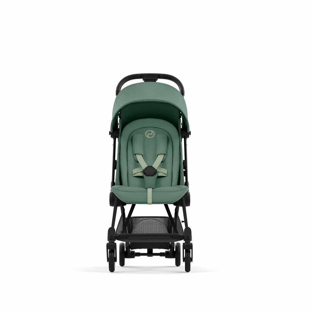 Коляска прогулочная Cybex Coya Matt Black Leaf Green