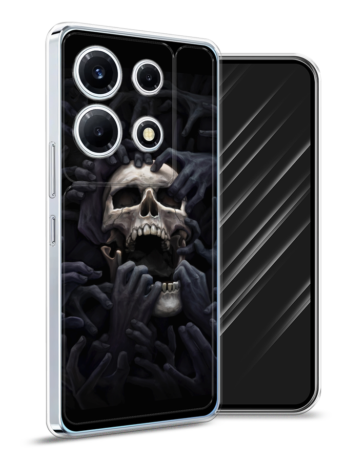

Чехол Awog на Infinix Note 30 VIP "Череп 29 ", Черный;серый, 3104750-9