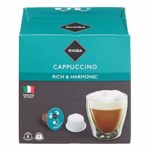 

Кофе Rioba Dolce Gusto Cappuccino в капсулах 12 г х 16 шт