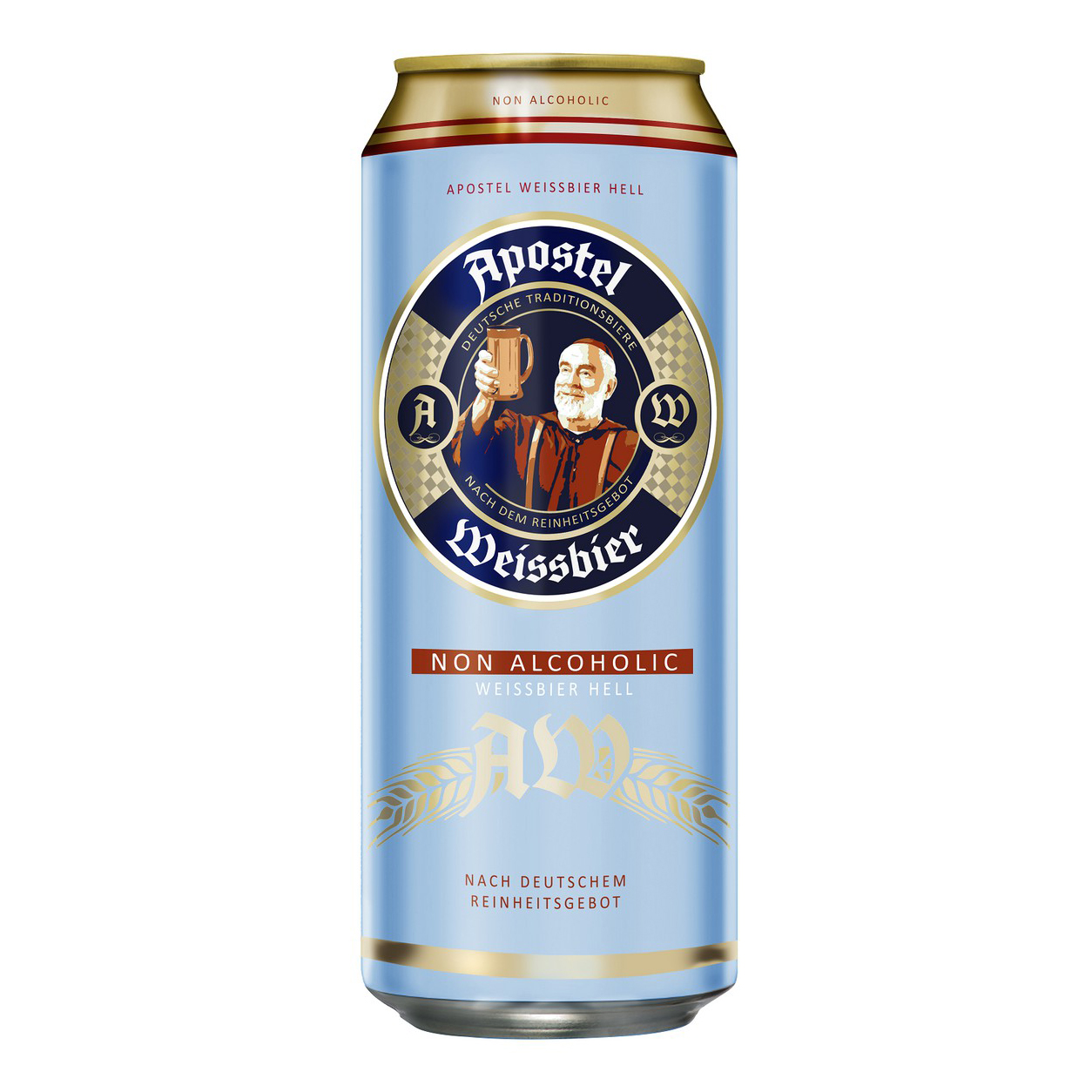 

Безалкогольное пиво Apostel Weissbier светлое нефильтрованное пастеризованное 0,5 л