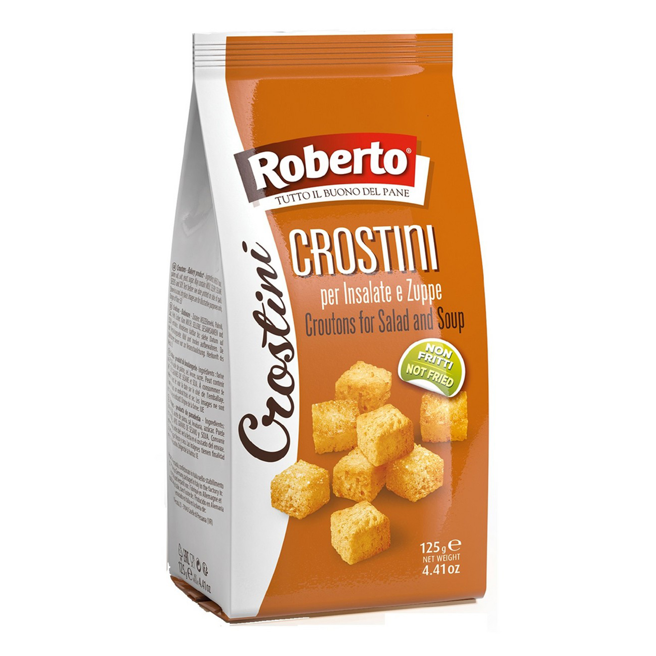 

Сухарики Roberto Crostini для супов и салатов 125 г