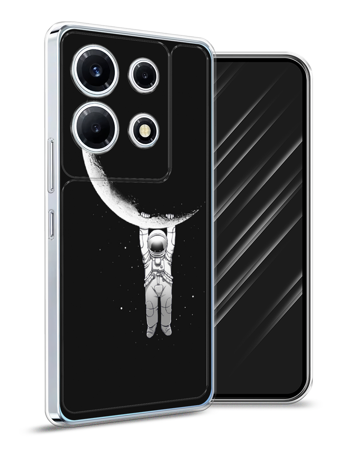 

Чехол Awog на Infinix Note 30 VIP "Космонавт", Белый;черный, 3104750-4