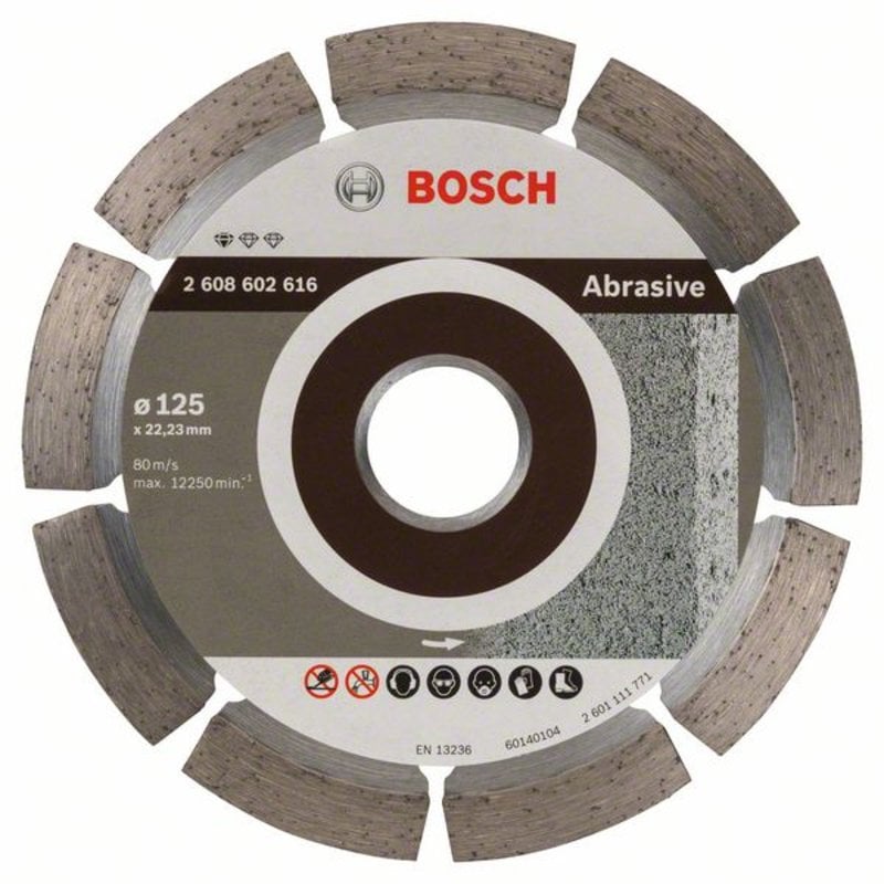 фото Алмазный диск standard for abrasive125-22,23 2608602616 bosch