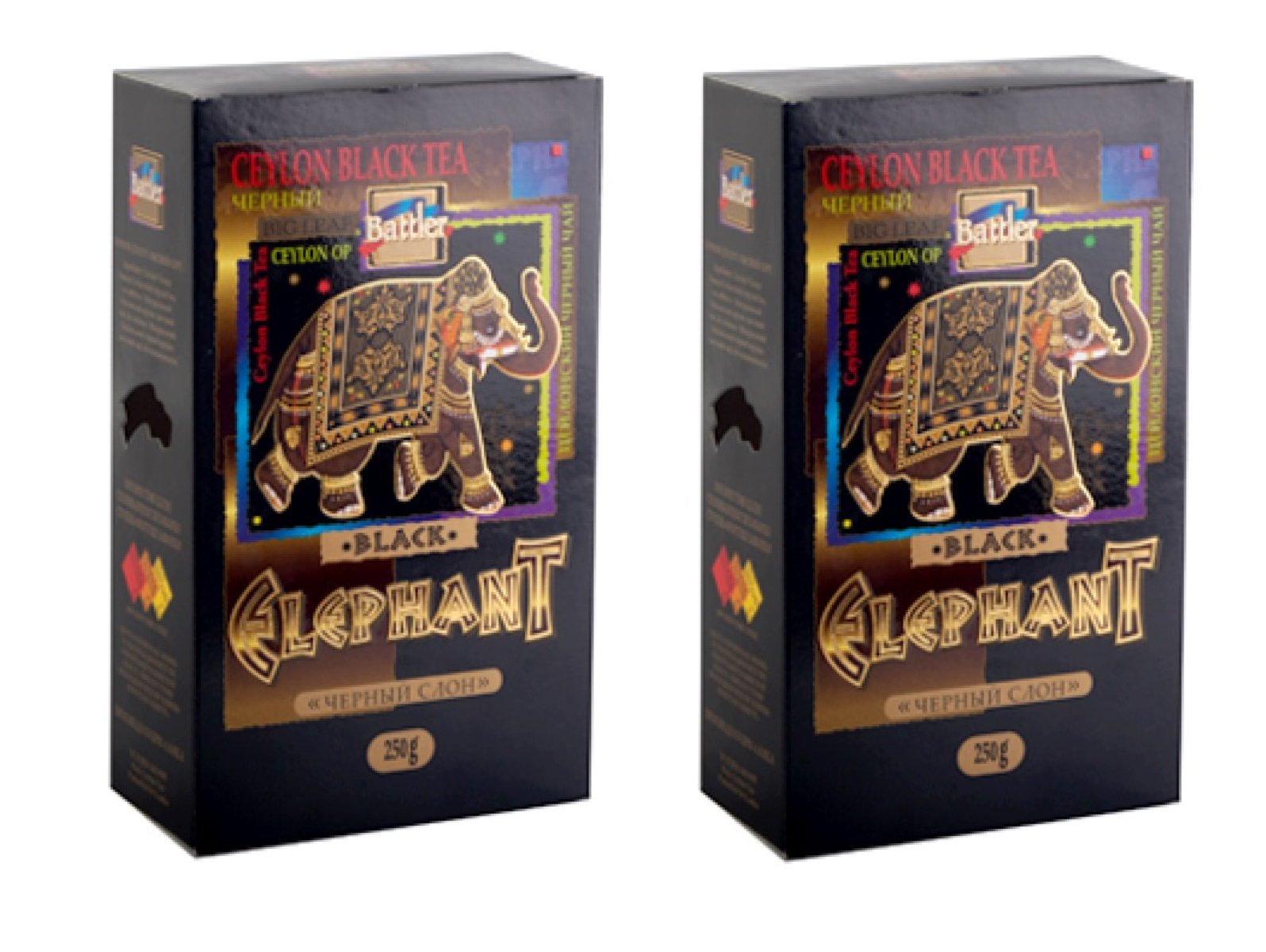 

Чай черный Battler листовой Черный слон, 250 г х 2 шт