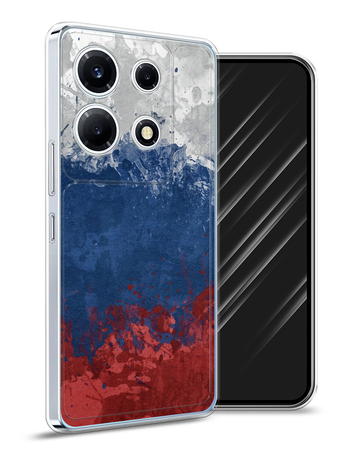 

Чехол Awog на Infinix Note 30 VIP "Флаг России неровный", Белый;синий;красный, 3104750-5