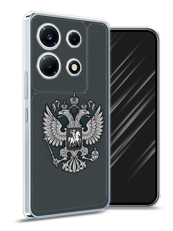 

Чехол Awog на Infinix Note 30 VIP "Герб России серый", 3104750-5