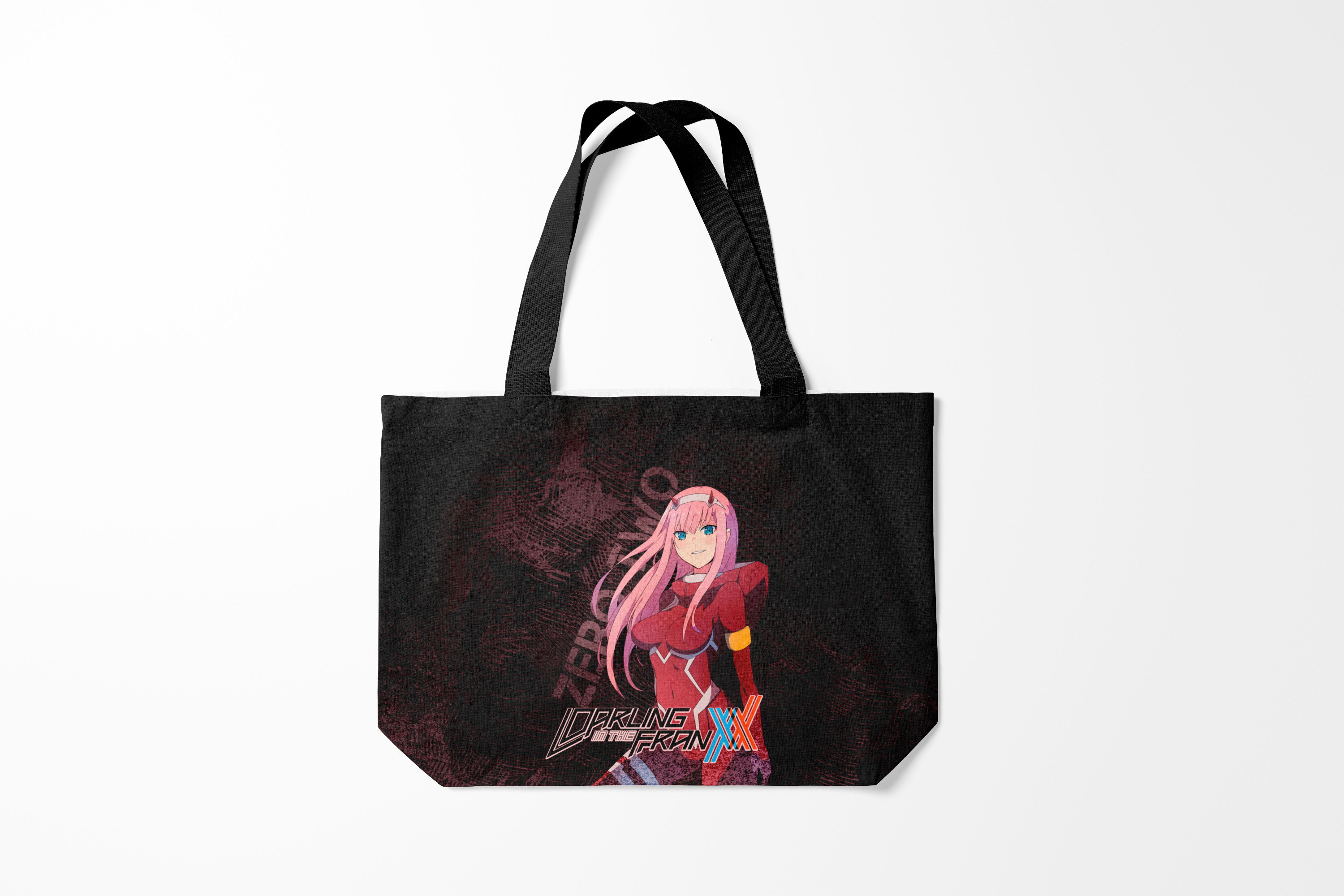 

Сумка шoппер унисекс Burnettie Darling in the FranXX Zero Two, черный, Darling in the FranXX Zero Two