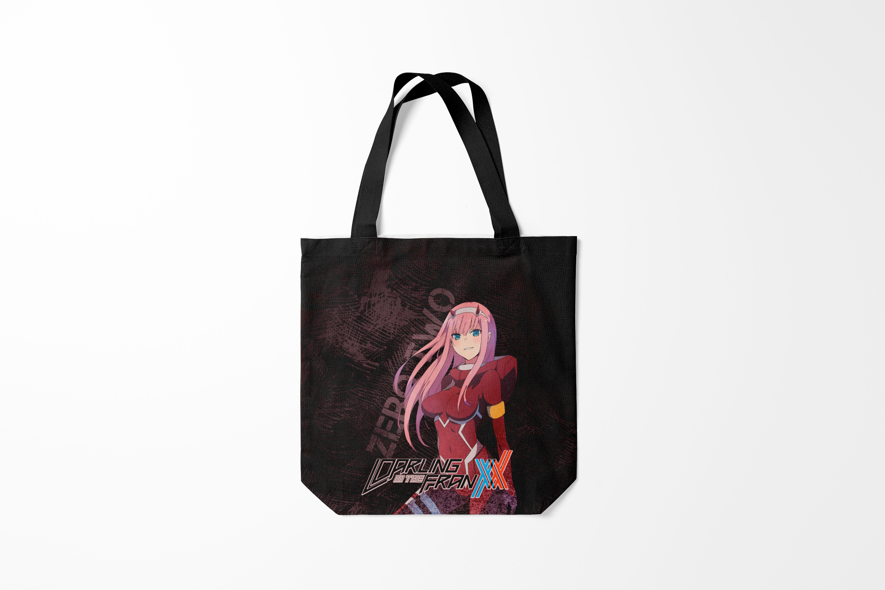 

Сумка шoппер унисекс Burnettie Darling in the FranXX Zero Two, черный, Darling in the FranXX Zero Two