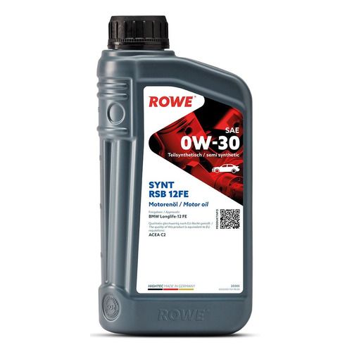 

Моторное масло ROWE Hightec Synt RSB 12FE, 0W-30, 1л, синтетическое [20305-0010-99], Hightec Synt RSB 12FE