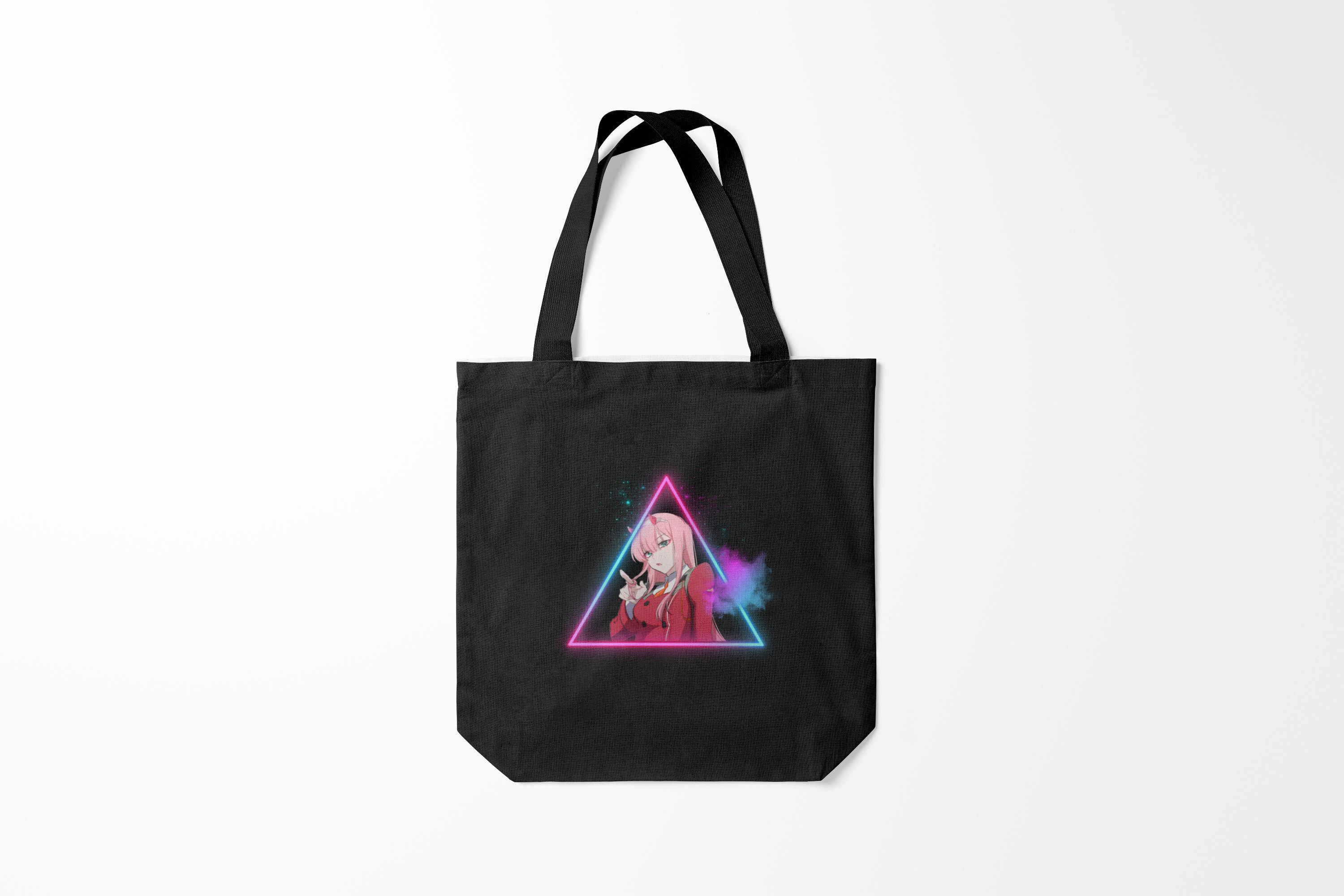 

Сумка шoппер унисекс Burnettie Darling in the FranXX, черный, Darling in the FranXX