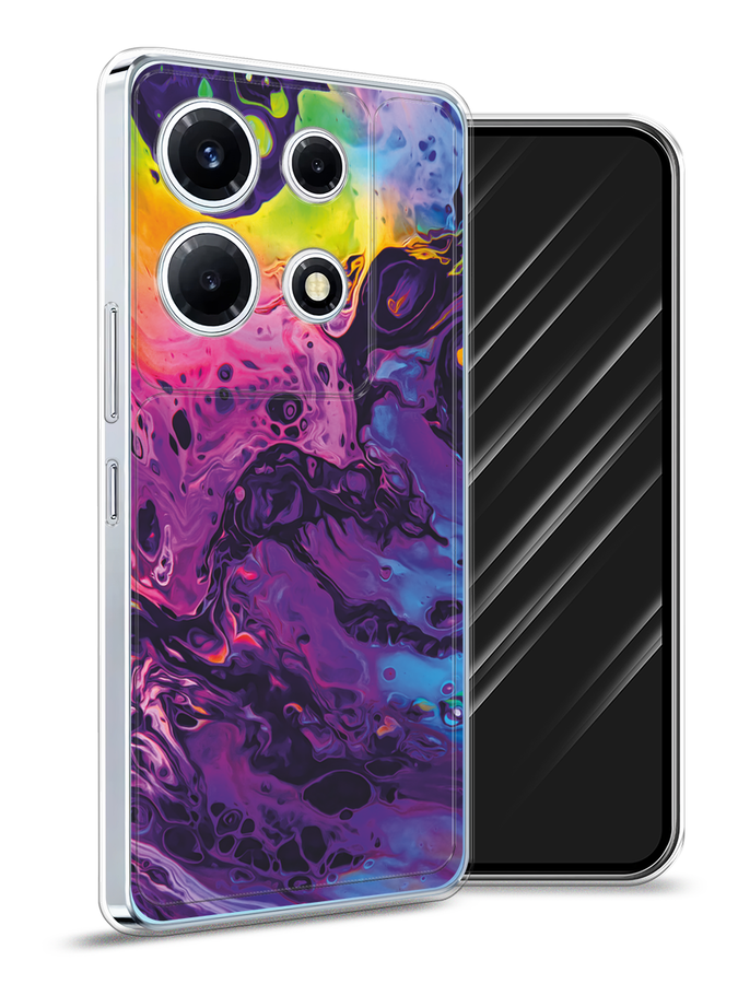 

Чехол Awog на Infinix Note 30 VIP "ACID fluid", Бордовый, 3104750-3