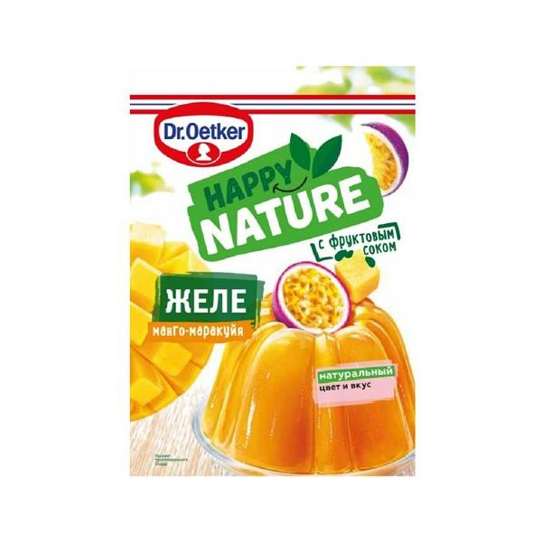 

Смесь для приготовления десерта Dr. Oetker Желе манго-персик-йогурт 37 г