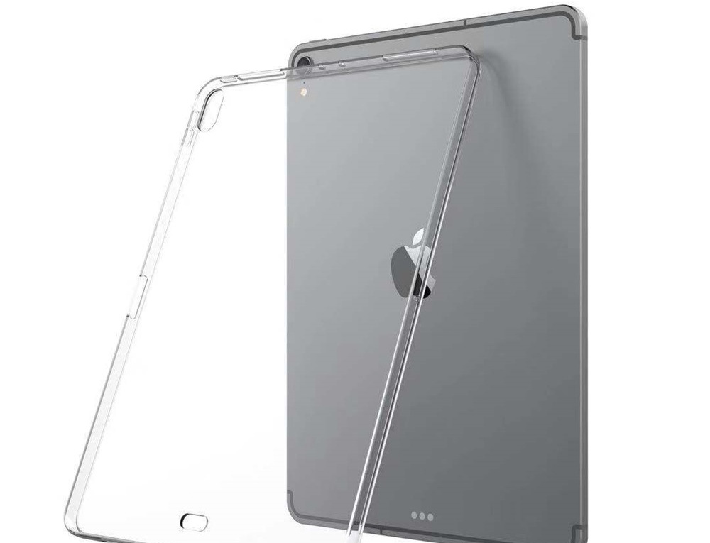 Накладка MyPads Tocco для Apple iPad Pro 12.9 2020/ 2021 из силикона прозрачная прозрачный