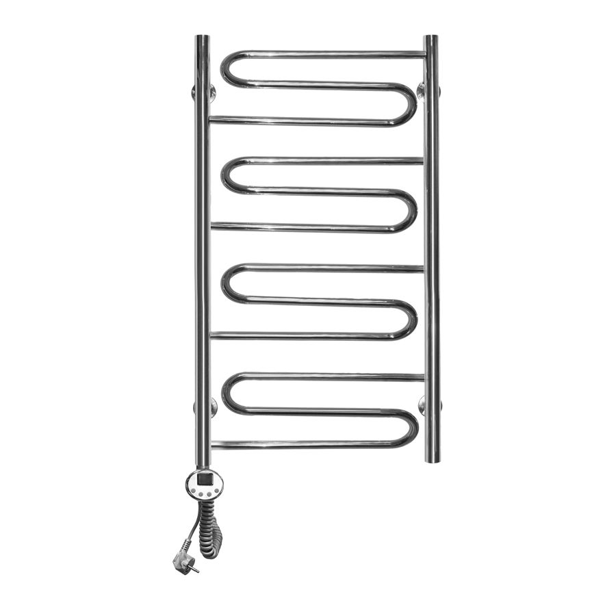 

Полотенцесушитель электрический Domoterm Офелия П12 500х950 EL, Серебристый