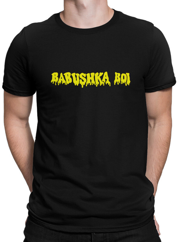 фото Футболка мужская design heroes asap rocky - babushka boi черная xs