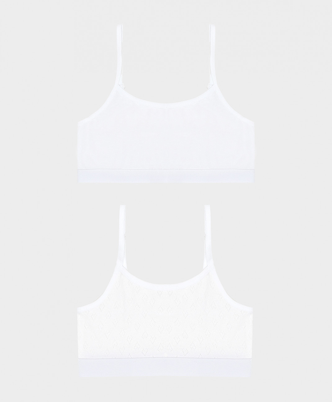 

Бюстгальтер детский Button Blue 2 шт. 122BBGJU94010200 белый р.128, 122BBGJU94010200